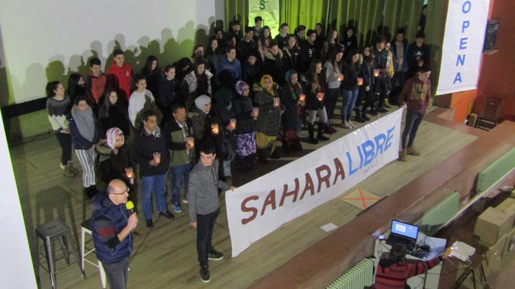 Indarkeria ezaren eta bakearen aldeko eguna ospatu du Maria eta Jose ikastetxeak