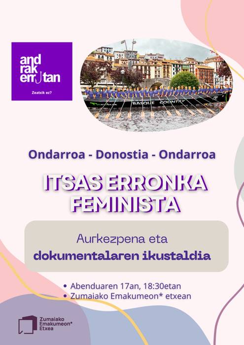 Dokumentala: 'Ondarroa-Donostia-Ondarroa itsas erronka feminista'