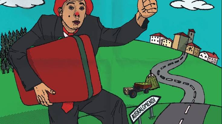 Ekain pailazoaren emanaldia: 'Hautsak harrotzen'