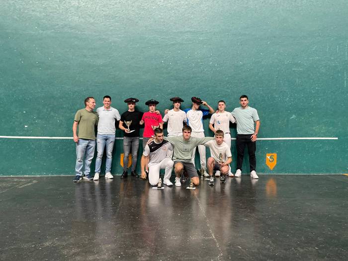 Etxaniz-Beroz eta Nazabal-Elorz nagusi Zarauzko I. Esku Pilota Txapelketan