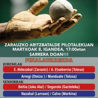 Kirola: Zarauzko II. Esku Pilota Txapelketako lehen finalerdiak