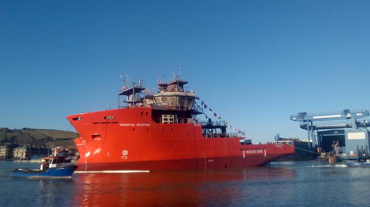 Argazkia: 'Grampian Devotion'-en botadura