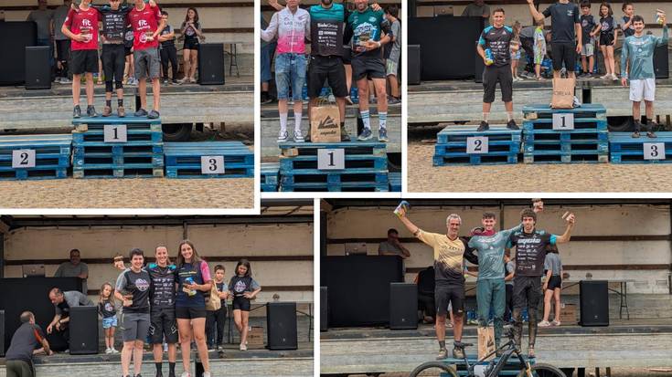 Arrasateko lokatz eta harri artean, Arauntza Riders berriz ere protagonista