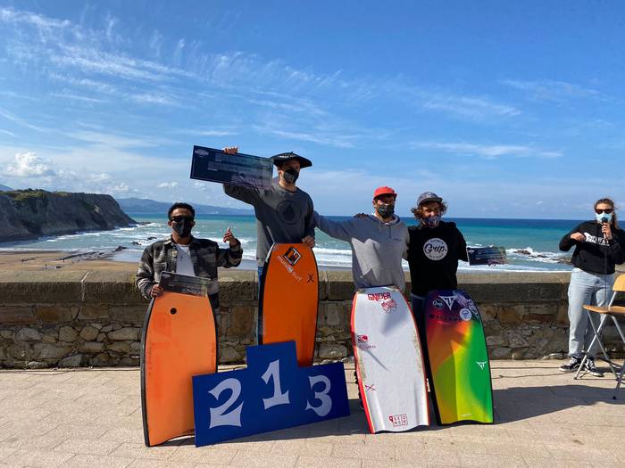 Alex Odriozolak irabazi du Euskalsurf Body Board zirkuituko Zumaiako txapelketa