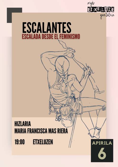 'Escalantes. Escalada desde el feminismo' liburuaren aurkezpena