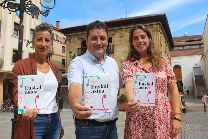 Oparo dator Zarauzko Euskal Astea