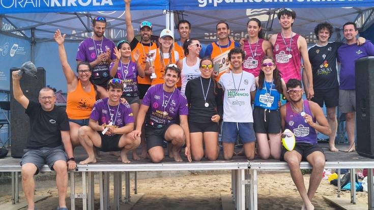 Giro aparta garaile, I. Aidean Zarautz hondartzako boleibol txapelketan
