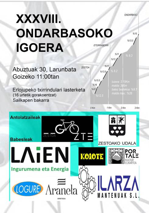 38. Ondarbasoko Igoera