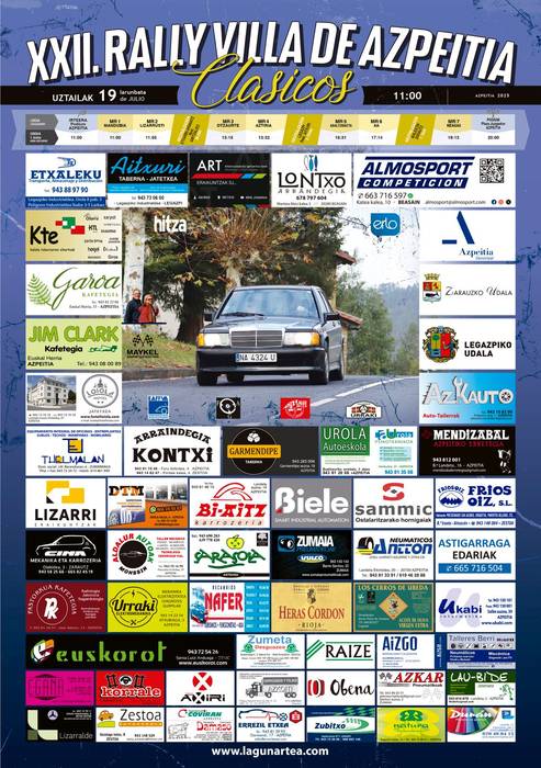 Azpeitiko XXII. Klasikoen Rallya