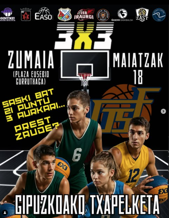 Gipuzkoako 3x3 saskibaloi txapelketa