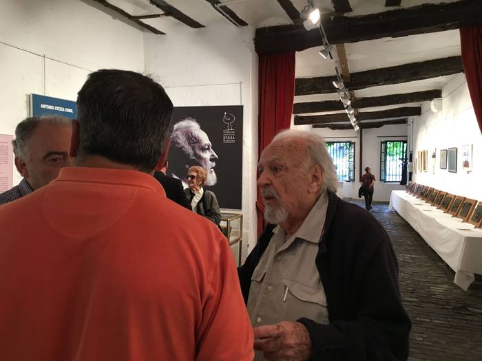 Antonio Oteizaren 'Ongi etorri' eskultura inauguratuko dute igandean