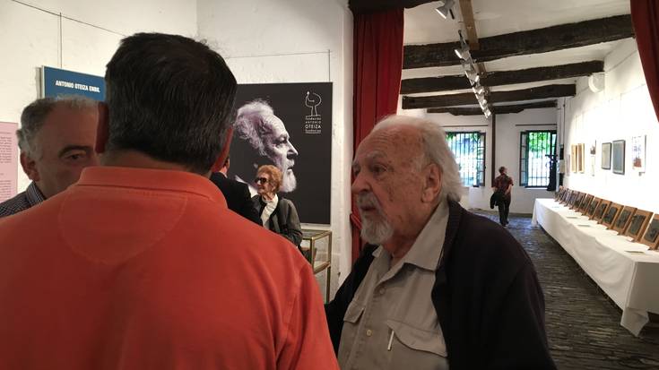 Antonio Oteizaren 'Ongi etorri' eskultura inauguratuko dute igandean