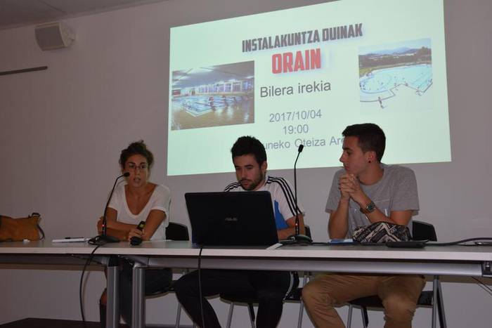 Zubiaurre igeri elkartekoekin elkartuko dira Instalakuntza Duinak Orain! elkarteko kideak