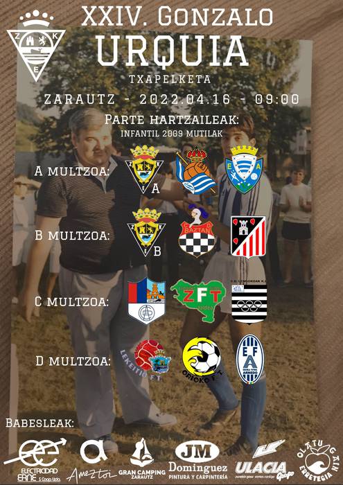 XXIV. Gonzalo Urkia infantil futbol txapelketa