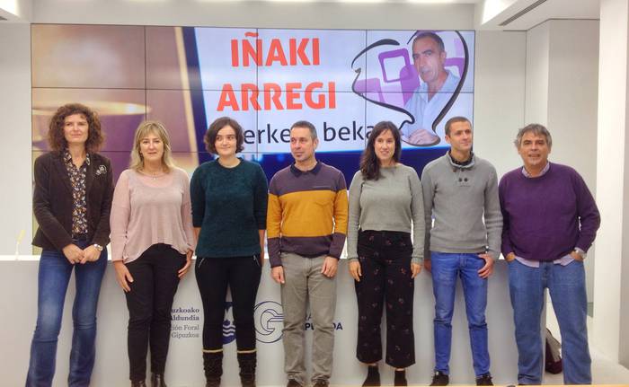 Iñaki Arregi beka jaso du Enara Eizagirre azpeitiarrak