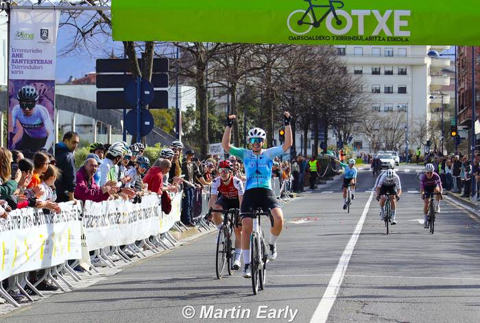 Claudia San Justo garaile izan da Errenteriako lasterketan