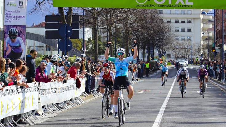 Claudia San Justo garaile izan da Errenteriako lasterketan