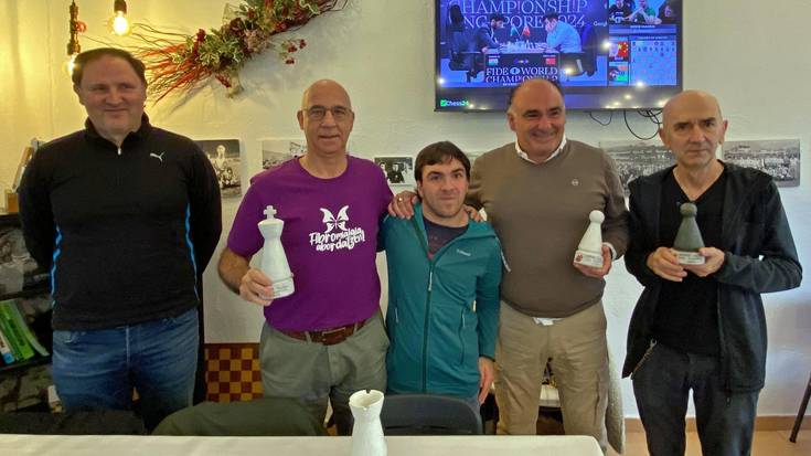 Andres Perezek irabazi du Elgoibarko Berkoa xake txapelketa