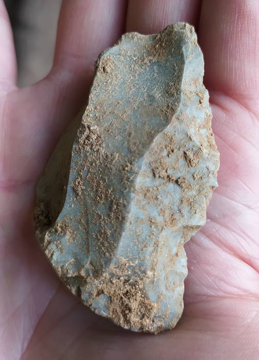 Neandertalen industria azaleratzen ari da Amalda III kobazuloan