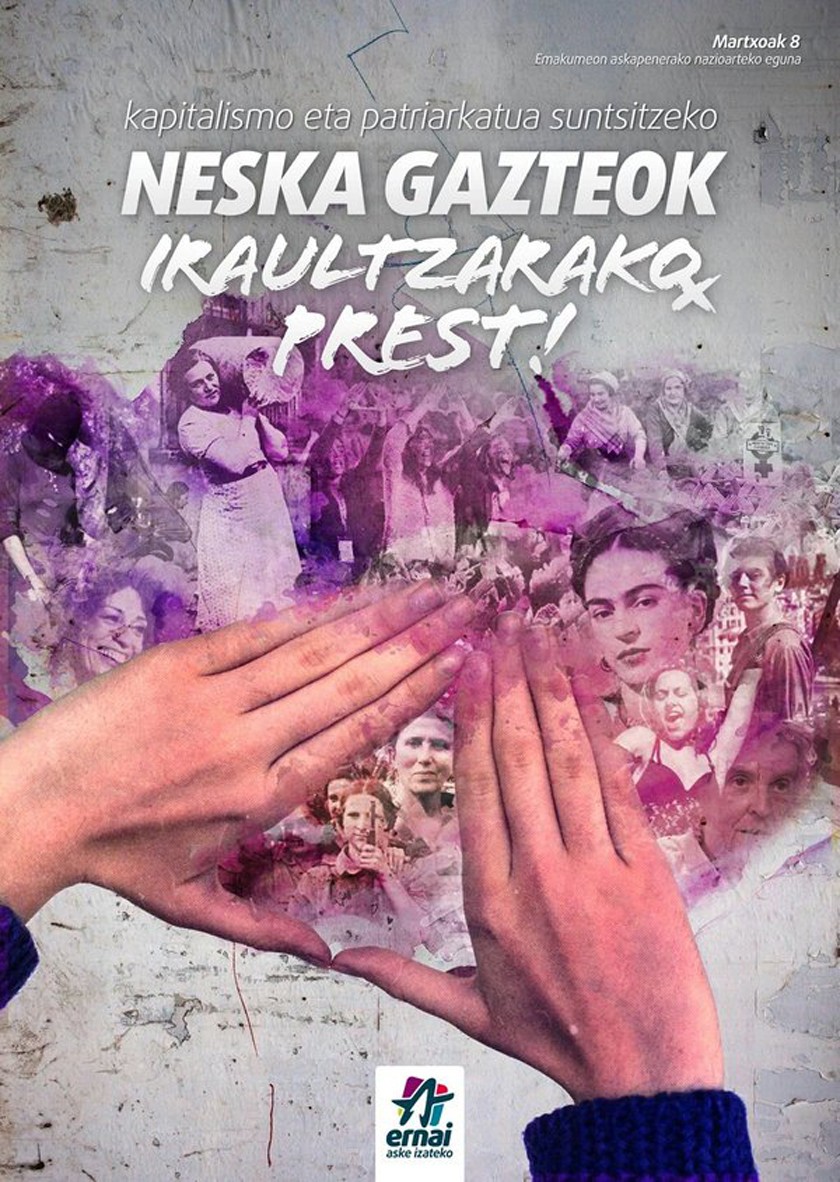 Ernairen irakurketa Emakumeen Nazioarteko Egunaren harira