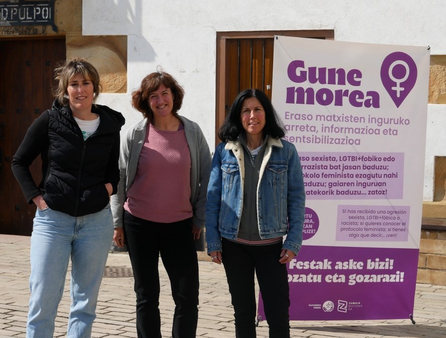 Gune Morea egongo da santelmoetan, eraso matxistarik gabeko festak sustatzeko
