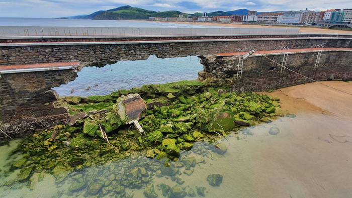 Datorren astean hasiko dituzte Zarauzko moila konpontzeko lanak