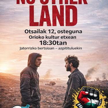 Proiekzioa: 'No other land'