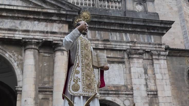 San Inazio eguneko eguerdira artekoak, irudietan