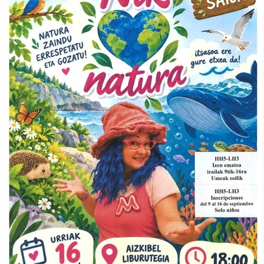 Ipuin kontaketa: haurrentzako 'Nik maite dut natura'