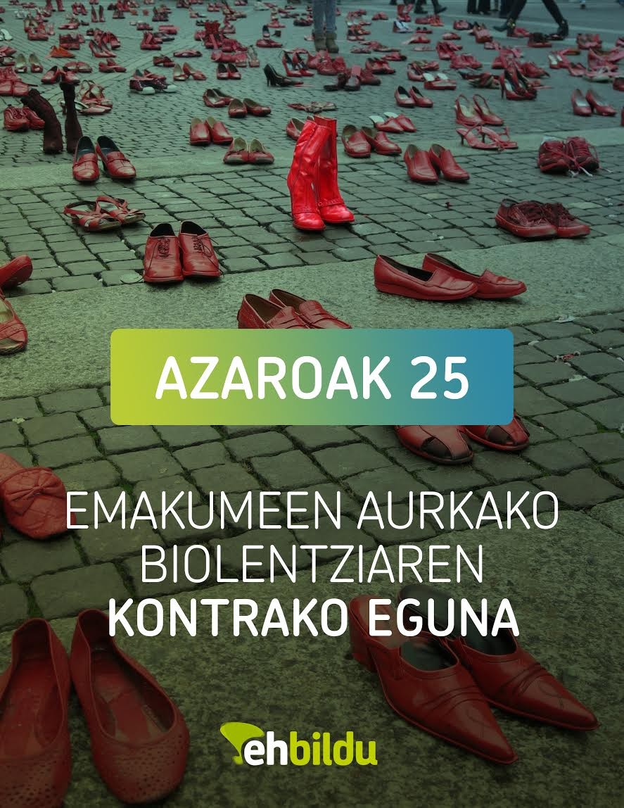 Biolentzia matxistarik gabeko herri eta lurraldeak eraiki behar ditugu