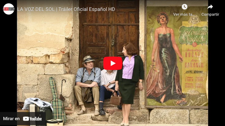 'La voz del sol' filma eskainiko dute bihartik aurrera