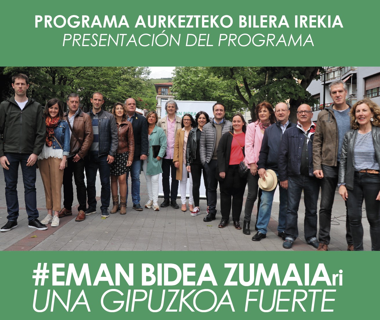 EAJ-PNVk udal hauteskundeetako programa aurkezteko ekitaldia egingo du astelehenean