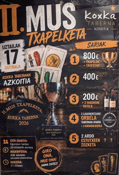 Mus txapelketa