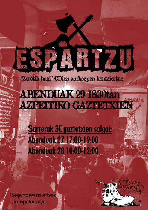 Kontzertua: Espartzu