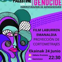 Film laburren emanaldia: 'Queer cinema for Palestine'