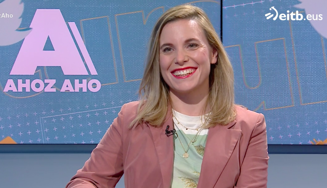 Amaia Elias elkarrizketatu dute ETB1eko 'Ahoz aho' saioan