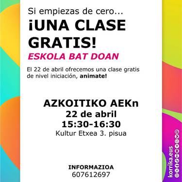 Hitzordua: AEK-ren doako euskara-eskola