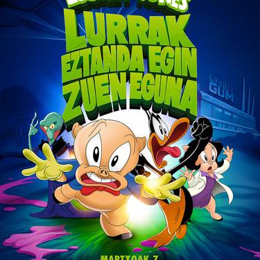 Zinema: 'Looney Tunes: Lurrak eztanda egin zuen eguna' filma