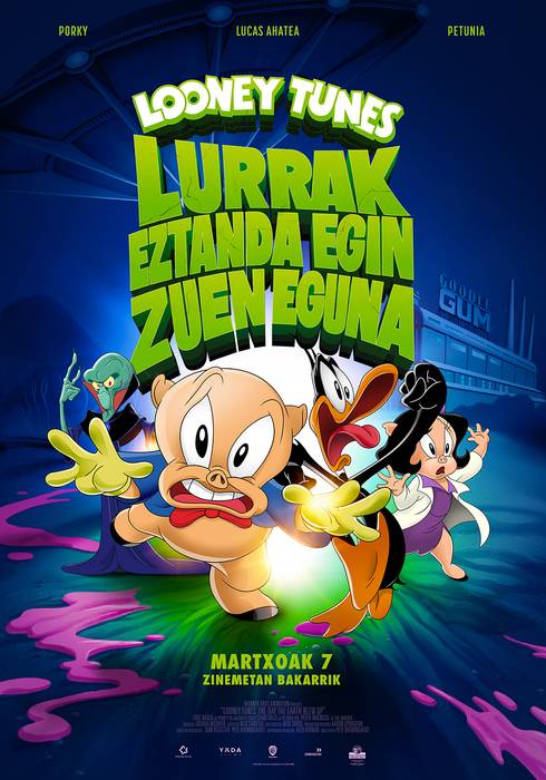 Zinema: 'Looney Tunes: Lurrak eztanda egin zuen eguna' filma