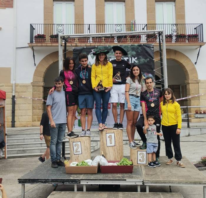 Unai Barruetabeña bigarren, Lezamako Mugetatik lasterketan