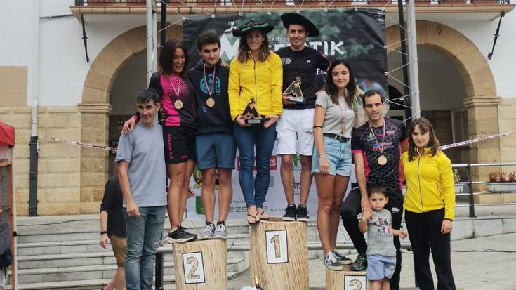 Unai Barruetabeña bigarren, Lezamako Mugetatik lasterketan