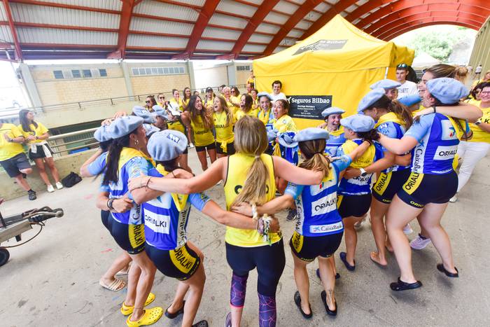 Giro ederra, urduritasuna eta ikuskizuna, Zarauzko Estropaden bigarren jardunaldian