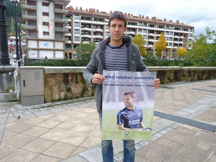 Mikel Aranburu: "Sekula huts egin ez didan pertsona eta lagun ona da Labaka"