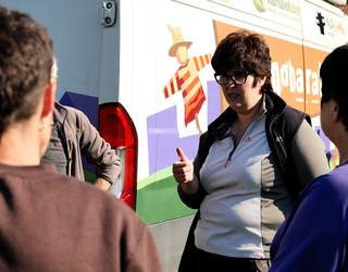 Baratzegintzako jakituriaren banaketa, gurpil gainean