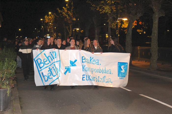 Euskal presoen eskubideen aldeko manifestazioa izango da bihar