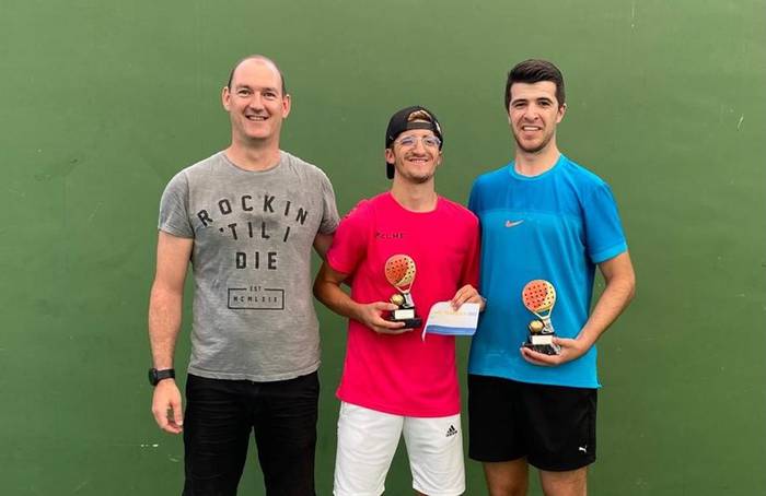 Iñigo Alday eta Eduardo Agirre garaile padel txapelketan