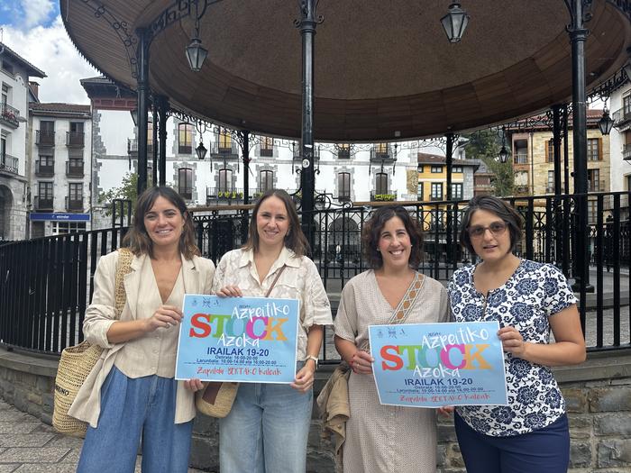 Dendek eskaintzen dituzten zerbitzuak herritarrei agertzeko gunea estreinatuko du Stock Azokak