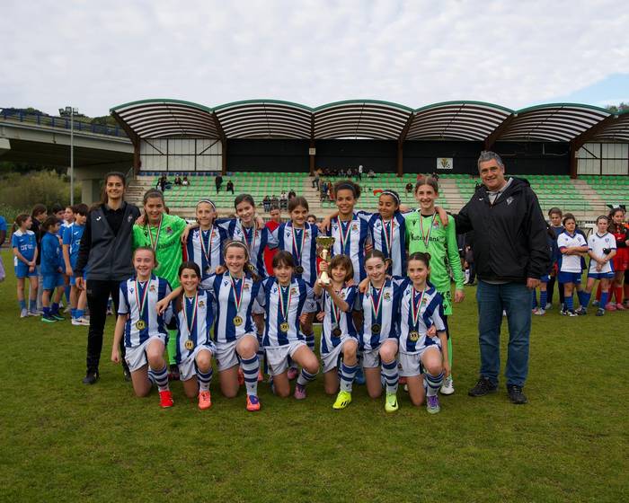 Realak irabazi du Zarauzko Alebin Nesken VII. Txapelketa