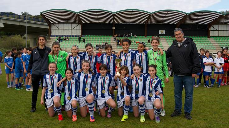 Realak irabazi du Zarauzko Alebin Nesken VII. Txapelketa