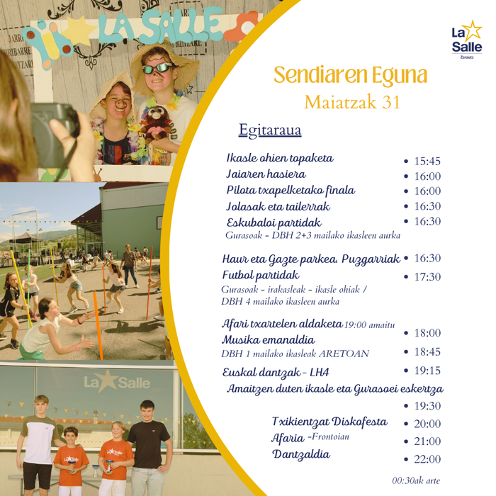 Larunbatean Sendiaren Eguna